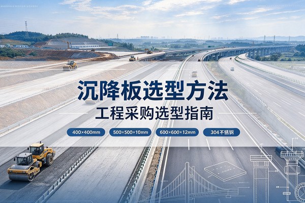 定州沉降板选择方法