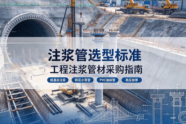 定州注浆管选型标准