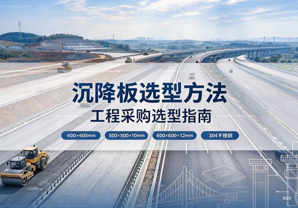 定州沉降板选择方法